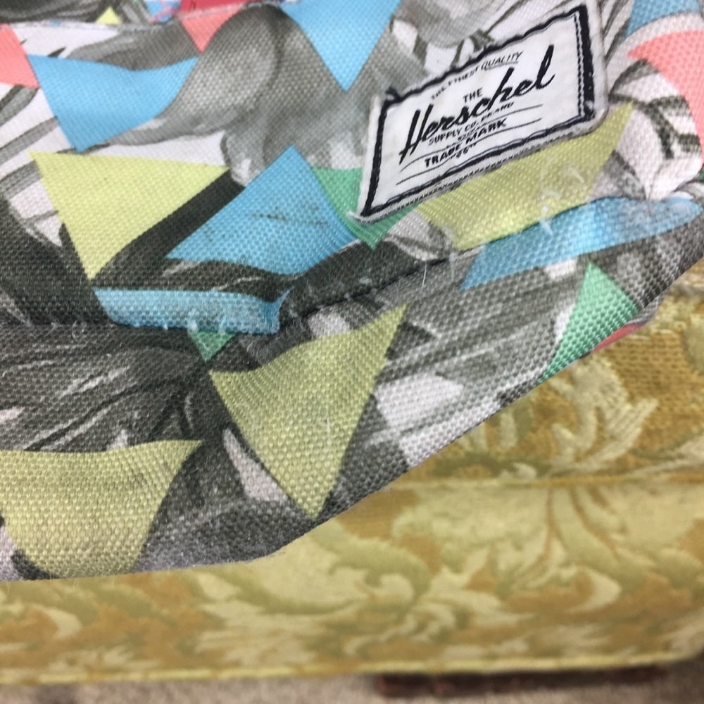 Herschel Pastel Triangle Little America Backpack - Picture 10 of 14